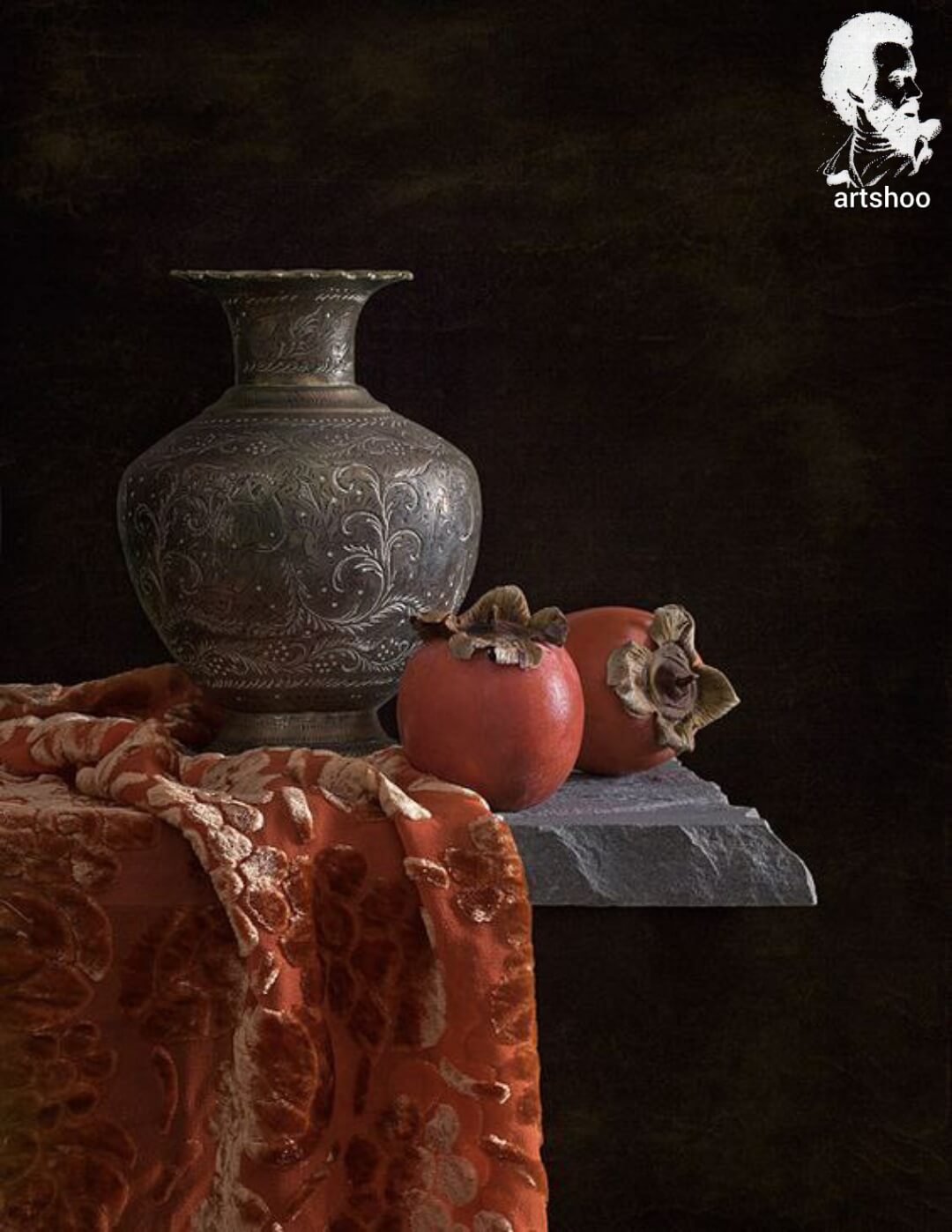 آموزش نقاشی رنگ روغن